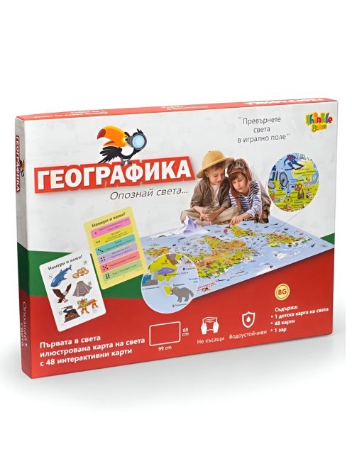 Детска игра Thinkle Stars "Географика" - Код F1018