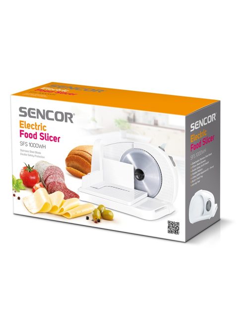 Електрически нож Sencor SFS 1000WH, 100 W, Бял/Сив - Код G5223