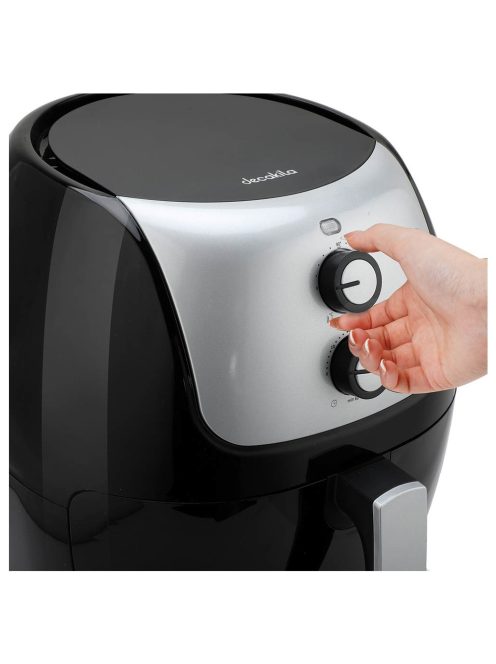 Фритюрник DECAKILA Air Fryer, 8 L, 1800 W, Черен - Код G8707