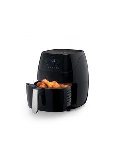   Фритюрник AirFryer Voltz OV51980Q, 1500W, 5л., Горещ въздух, Таймер, до 200°C, Черен - Код G8913