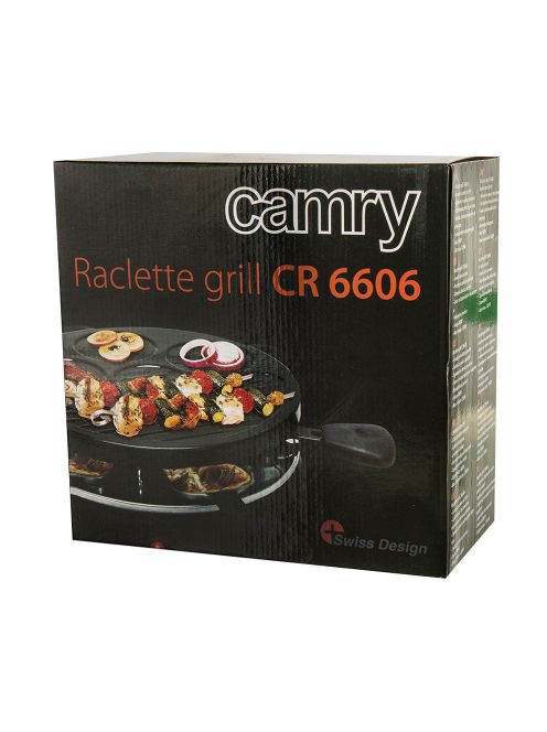 Грил скара Camry CR 6606 Grill raclette, 1200 W, Черен - Код G8957